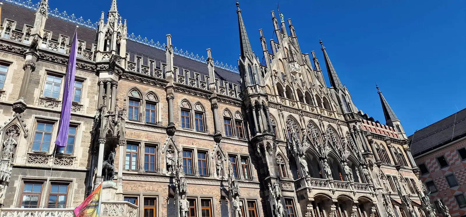 Marienplatz and New Town Hall in Munich