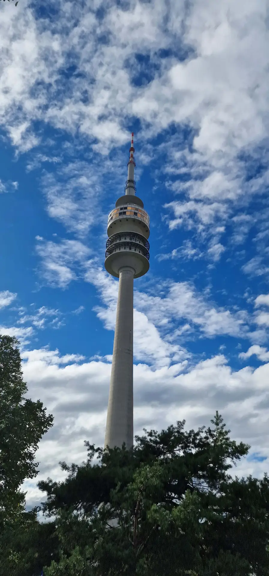 Olympiapark and Olympiaturm in Munich