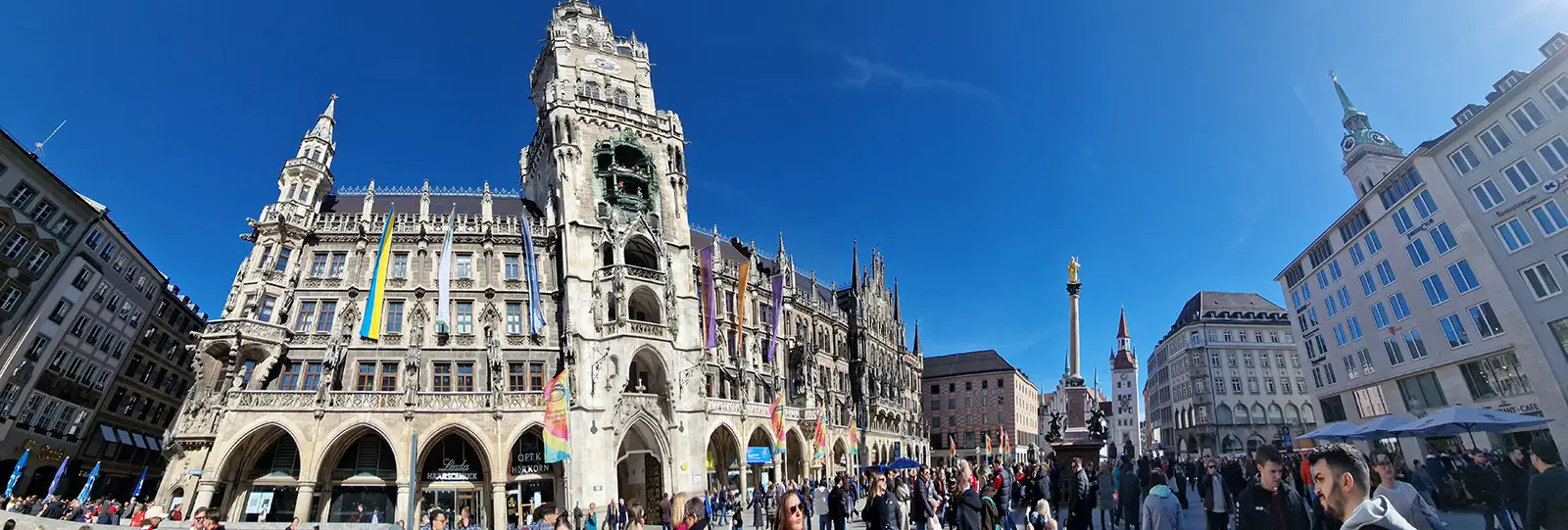 Marienplatz and New Town Hall in Munich