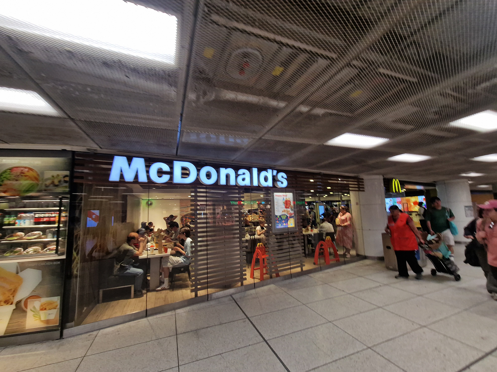 McDonald's at Munich Hauptbahnhof underground level