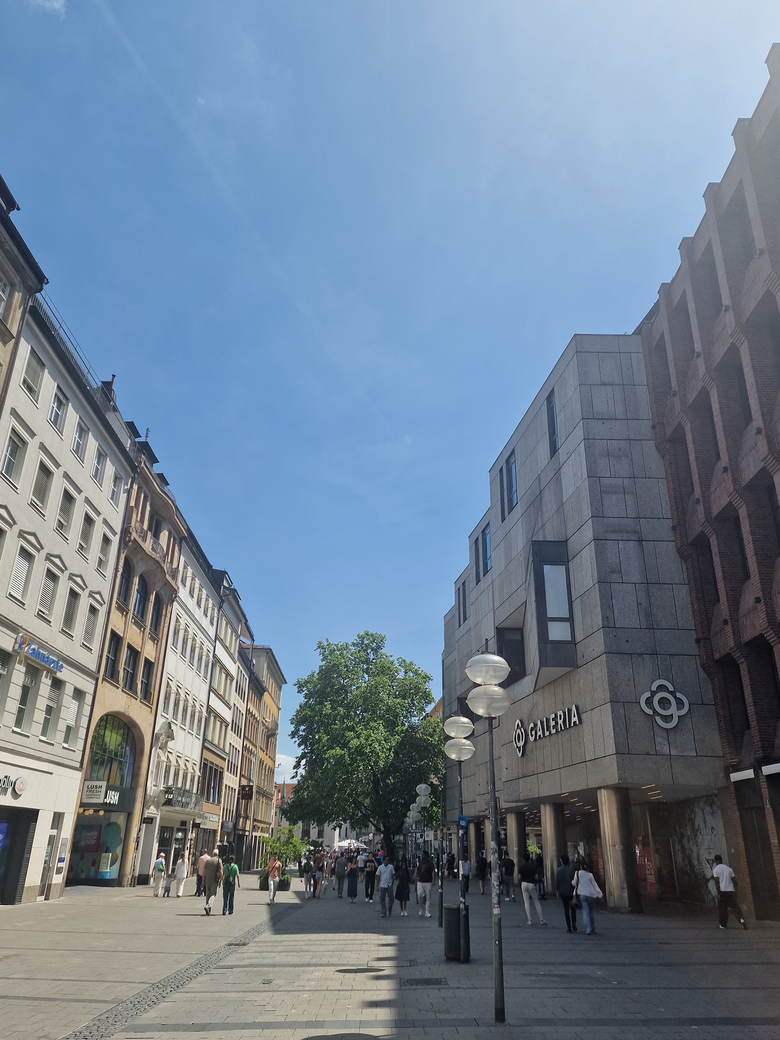 Sunday near Marienplatz in Munich old town