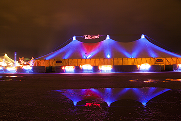 Tollwood Summer Festival atmosphere in Munich