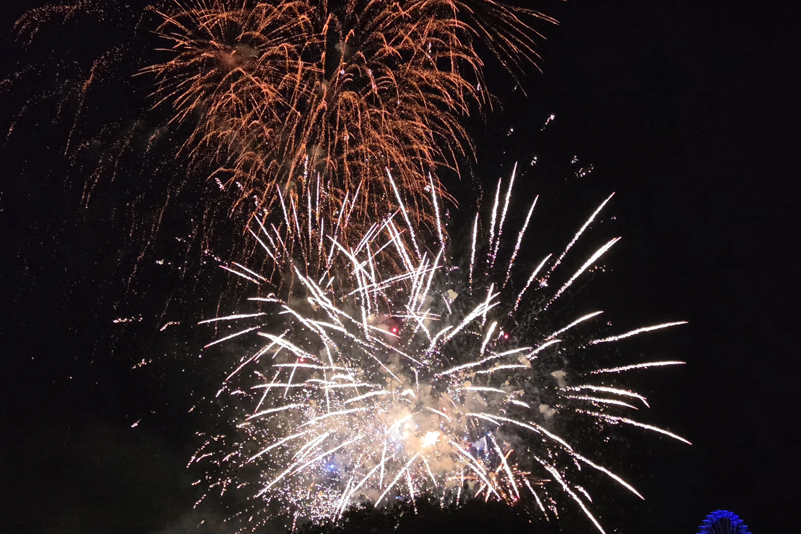 Sommerfestival fireworks over Olympiapark in Munich on August 12, 2026